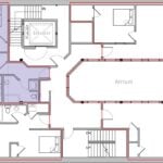 two bedroom apartment floor plan in downtown Portland
