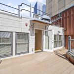 penthouse with rooftop deck overlooking downtown portland